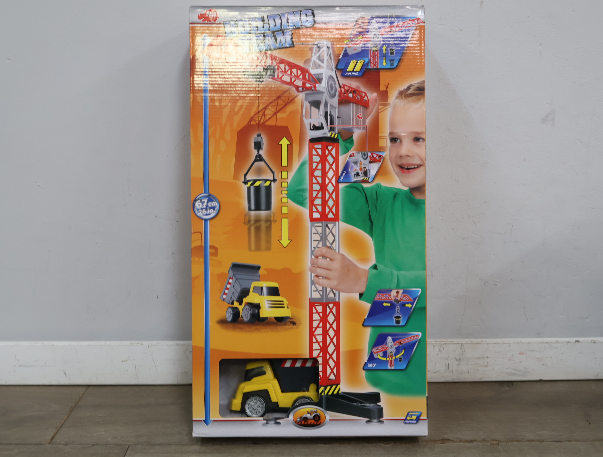 Building Team speelgoed kraan met kiepwagen – foto 3 – kavel bij GSD Auctions, Zoeterwoude
