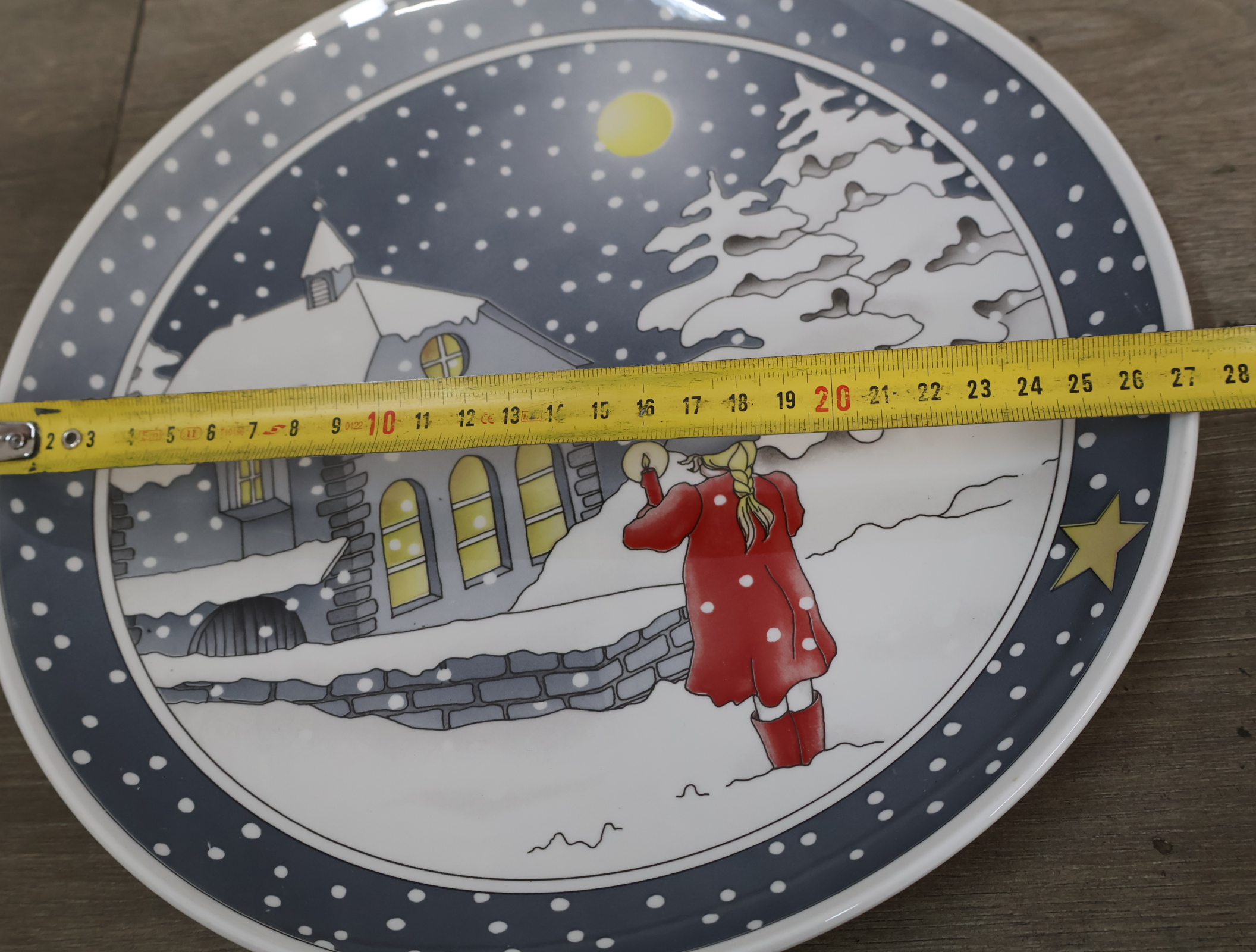 Winterse decoratieve schaal met porseleinen suikerpot en melkkan – foto 15 – kavel bij GSD Auctions, Zoeterwoude
