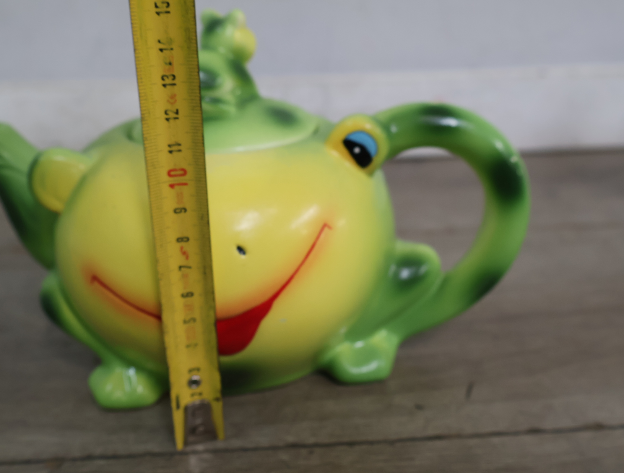 Theepot in vorm van kikker – foto 13 – kavel bij GSD Auctions, Zoeterwoude