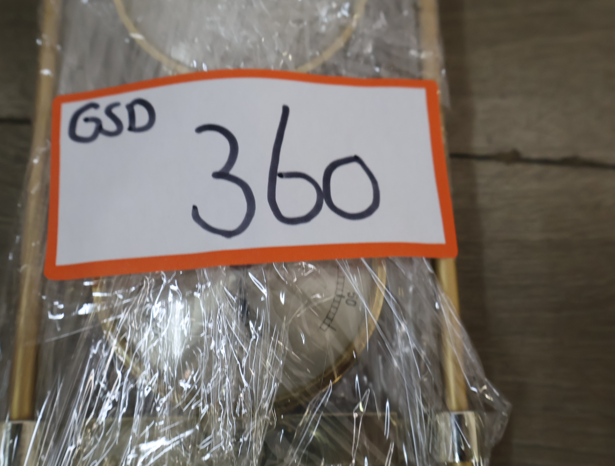 Barometer, hygrometer en thermometer set in gouden frame – foto 15 – kavel bij GSD Auctions, Zoeterwoude