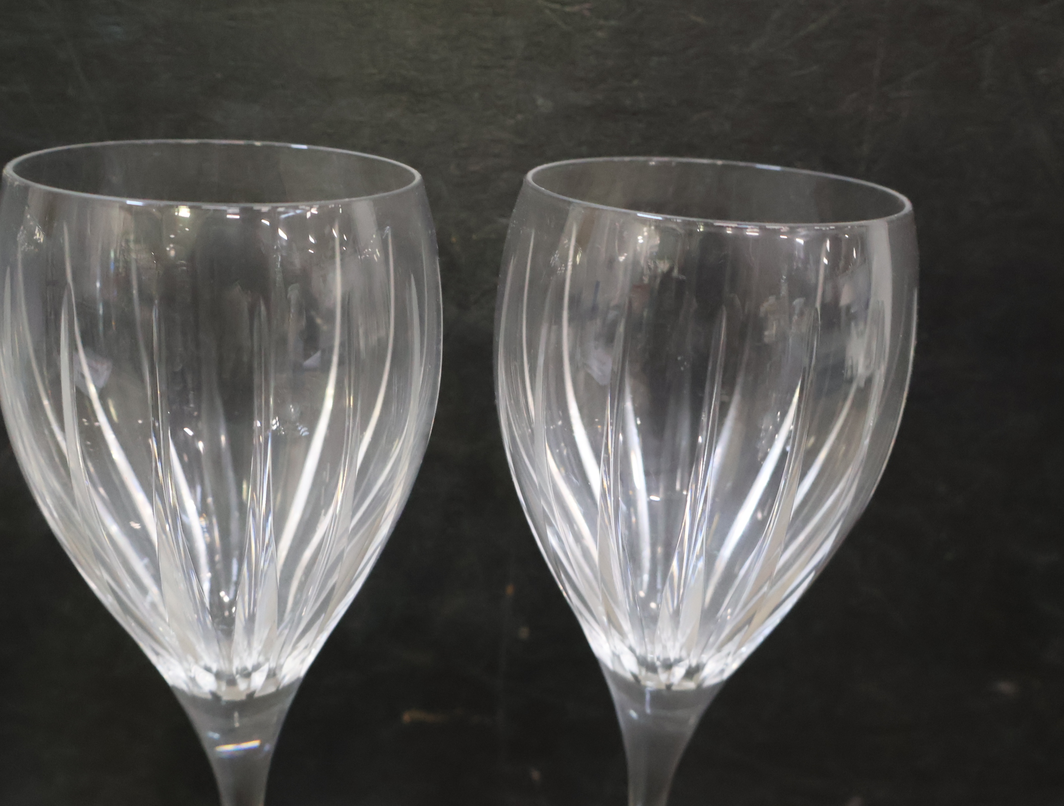 Kristallen karaf met vier wijnglazen en zilverkleurig dienblad – foto 14 – kavel bij GSD Auctions, Zoeterwoude