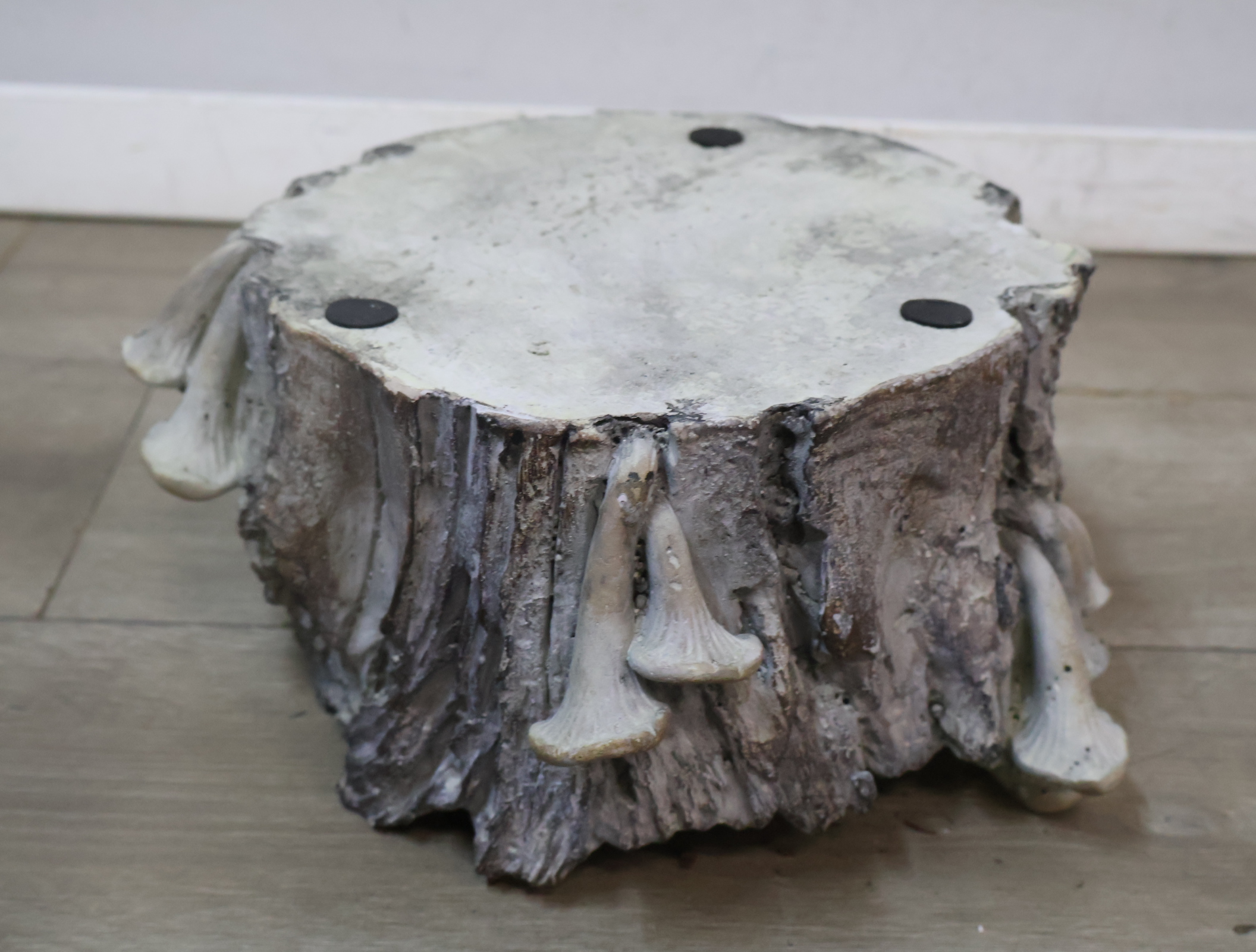 Decoratieve plantenbak boomstronk met paddenstoelen – foto 13 – kavel bij GSD Auctions, Zoeterwoude