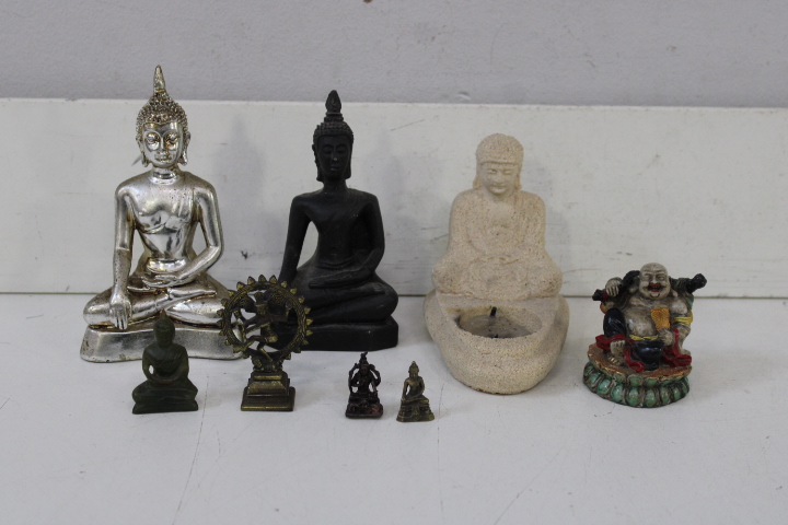 Diverse Boeddhabeelden en een Wierookhouder – foto 3 – kavel bij GSD Auctions, Zoeterwoude