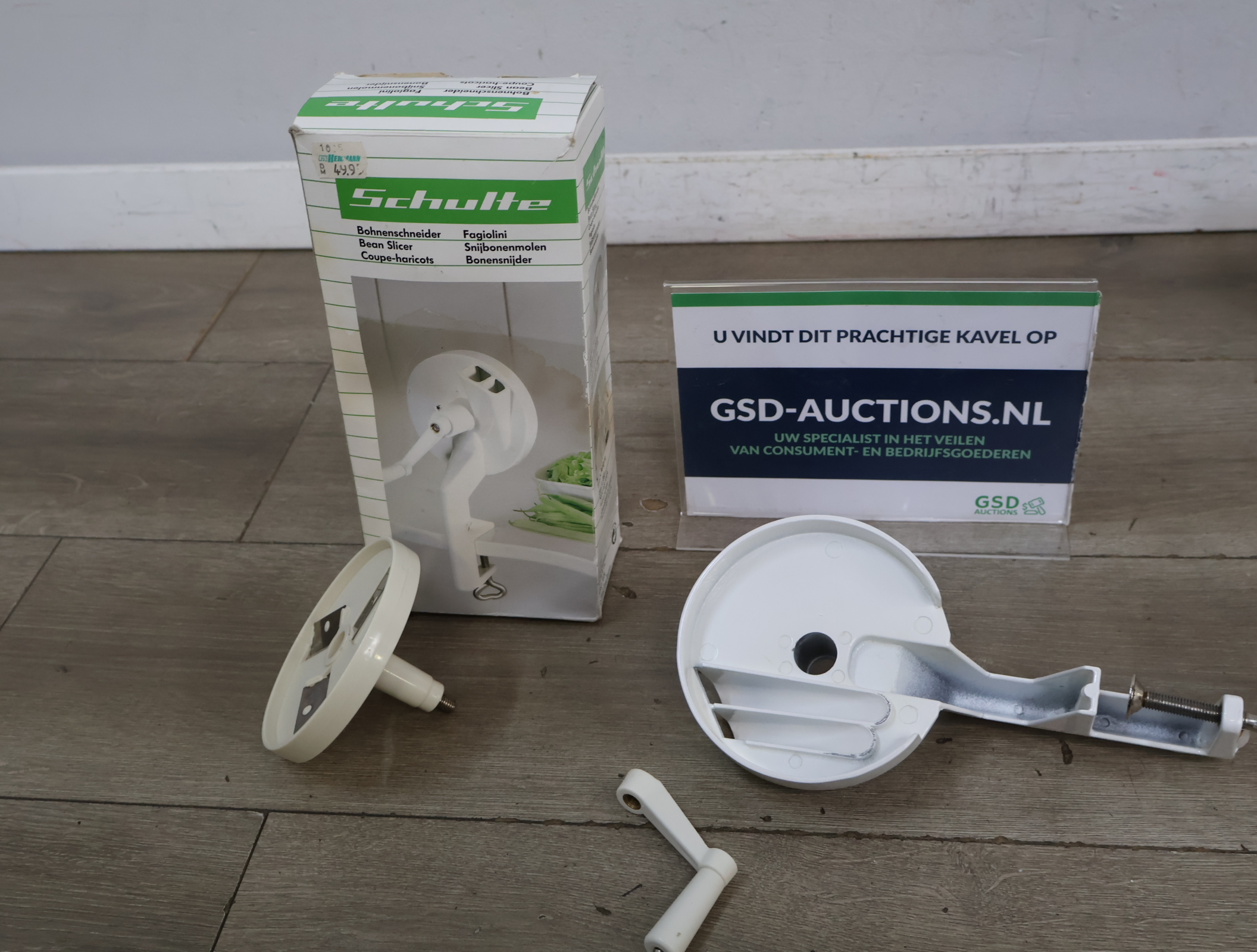 Schulte Bonensnijder / Snijbonenmolen – foto 2 – kavel bij GSD Auctions, Zoeterwoude