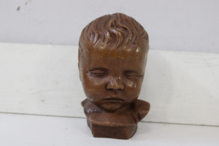 Set van drie buste beelden van kinderen – foto 10 – kavel bij GSD Auctions, Zoeterwoude