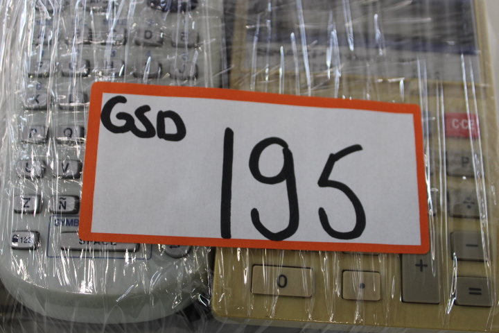 Set van drie rekenmachines – foto 29 – kavel bij GSD Auctions, Zoeterwoude