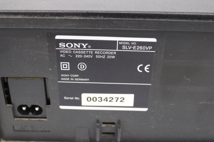Sony VHS Video Cassette Recorder SLV-XE310 – foto 15 – kavel bij GSD Auctions, Zoeterwoude