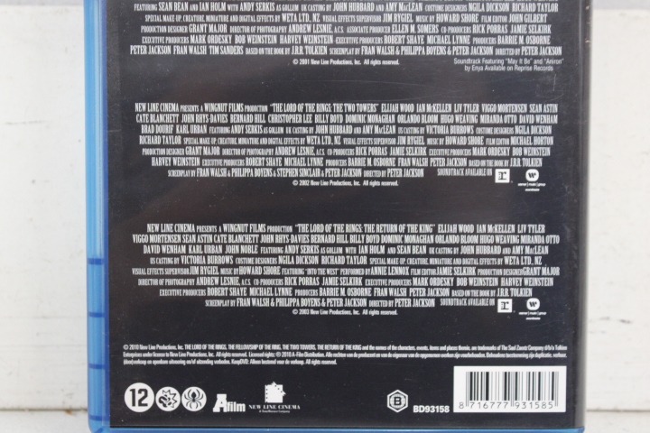 The Lord of the Rings Blu-ray The Motion Picture Trilogy – foto 8 – kavel bij GSD Auctions, Zoeterwoude