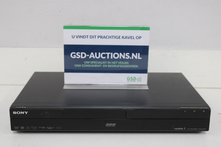 Sony HDD DVD Recorder RDR-HX750 – foto 2 – kavel bij GSD Auctions, Zoeterwoude