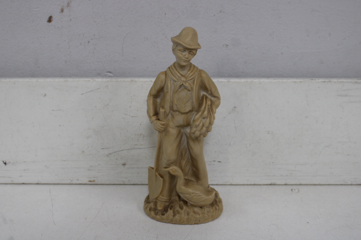 Beeldjes van boer en boerin met eenden – foto 4 – kavel bij GSD Auctions, Zoeterwoude