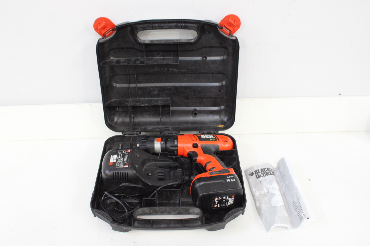 Black & Decker Accuboormachine 14.4V in koffer – foto 3 – kavel bij GSD Auctions, Zoeterwoude