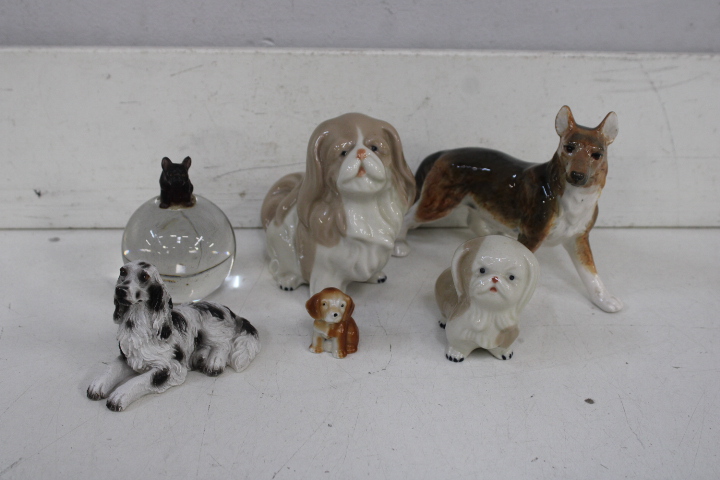 Porselijnen honden beeldjes – foto 3 – kavel bij GSD Auctions, Zoeterwoude