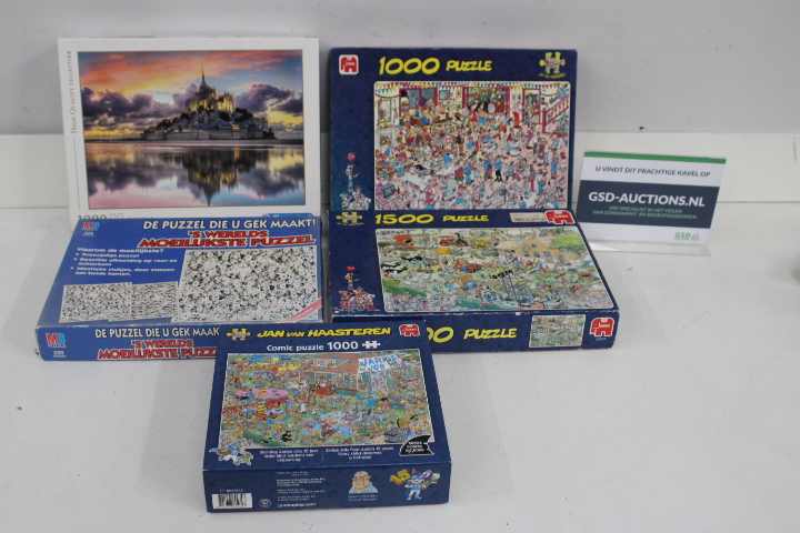 Diverse puzzels waaronder Jan van Haasteren – foto 2 – kavel bij GSD Auctions, Zoeterwoude