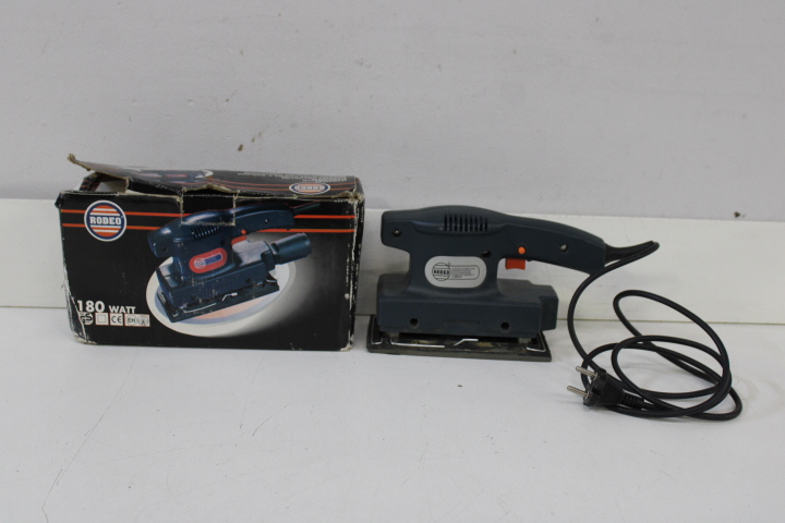 Rodeo elektrische schuurmachine 180 Watt – foto 3 – kavel bij GSD Auctions, Zoeterwoude