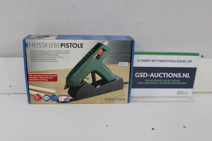 Parkside 500W warmtelijmpistool – foto 2 – kavel bij GSD Auctions, Zoeterwoude