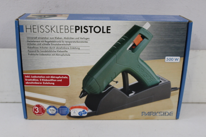 Parkside 500W warmtelijmpistool – foto 3 – kavel bij GSD Auctions, Zoeterwoude