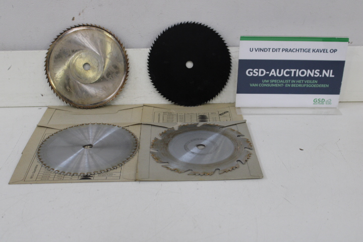 Set cirkelzaagbladen – foto 2 – kavel bij GSD Auctions, Zoeterwoude