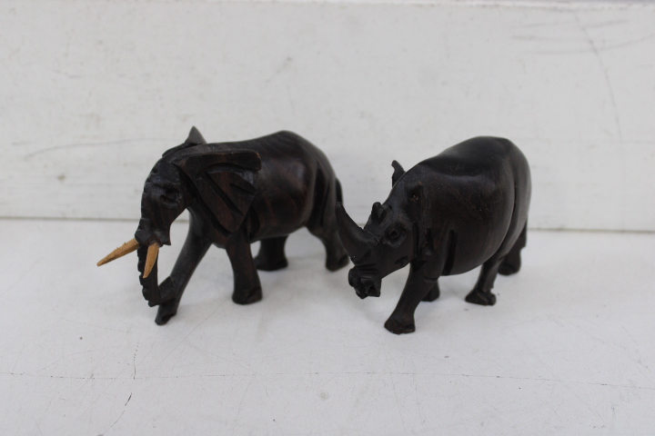 Houten dierenbeeldjes set – foto 10 – kavel bij GSD Auctions, Zoeterwoude