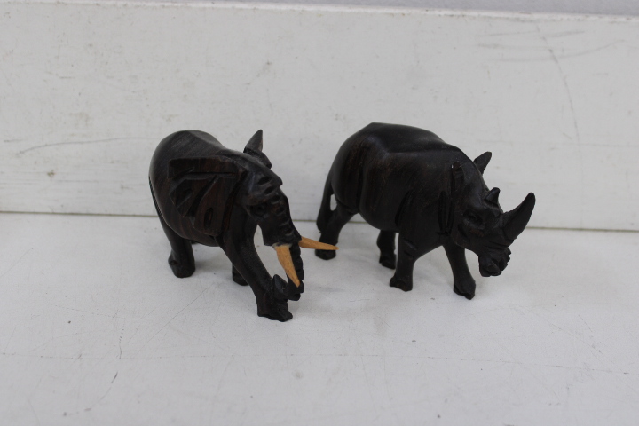 Houten dierenbeeldjes set – foto 11 – kavel bij GSD Auctions, Zoeterwoude