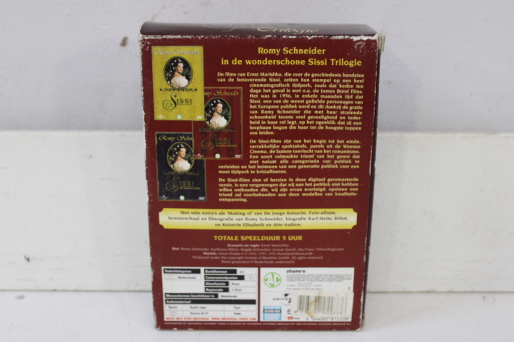DVD Box De Sissi Trilogie Romy Schneider – foto 4 – kavel bij GSD Auctions, Zoeterwoude