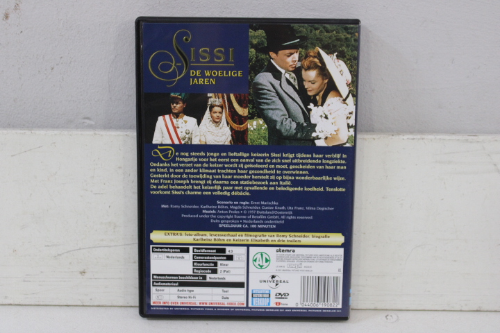 DVD Box De Sissi Trilogie Romy Schneider – foto 8 – kavel bij GSD Auctions, Zoeterwoude
