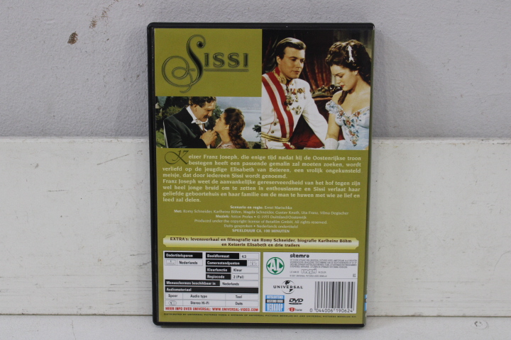 DVD Box De Sissi Trilogie Romy Schneider – foto 11 – kavel bij GSD Auctions, Zoeterwoude