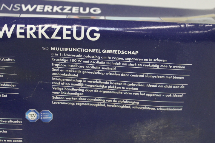 Parkside multitool 180W – foto 6 – kavel bij GSD Auctions, Zoeterwoude