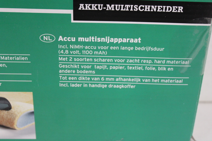 Parkside accu-multischaar – foto 7 – kavel bij GSD Auctions, Zoeterwoude
