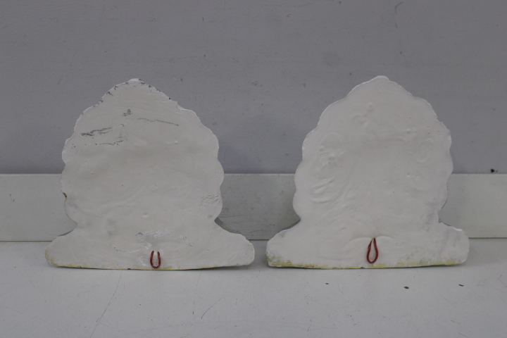 Set van 2 zilverkleurige wanddecoraties in schelpmotief – foto 6 – kavel bij GSD Auctions, Zoeterwoude