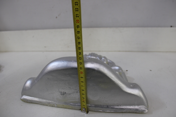 Set van 2 zilverkleurige wanddecoraties in schelpmotief – foto 15 – kavel bij GSD Auctions, Zoeterwoude