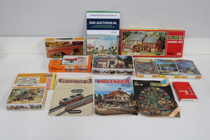 Modelspoor en modelbouw kits HO schaal – foto 2 – kavel bij GSD Auctions, Zoeterwoude