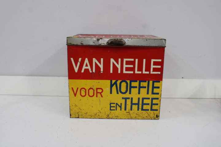 Van Nelle metalen koffie-en theeblik – foto 3 – kavel bij GSD Auctions, Zoeterwoude
