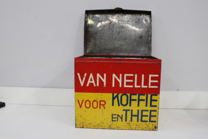 Van Nelle metalen koffie-en theeblik – foto 8 – kavel bij GSD Auctions, Zoeterwoude