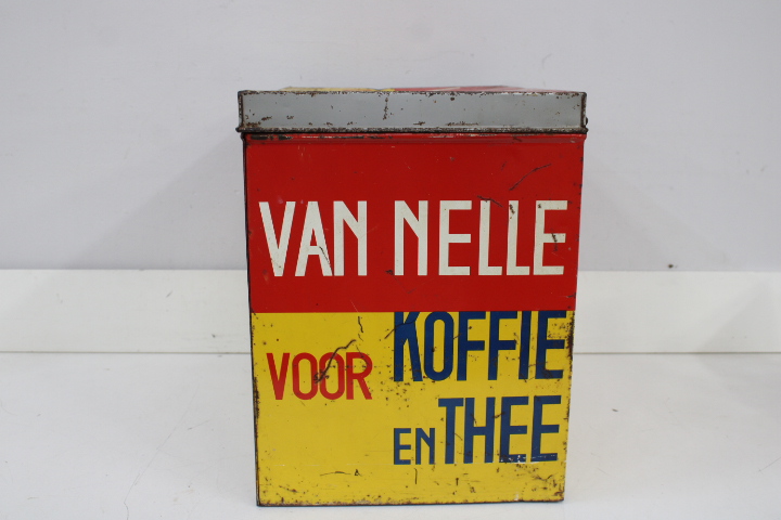 Van Nelle metalen koffie-en theeblik – foto 9 – kavel bij GSD Auctions, Zoeterwoude