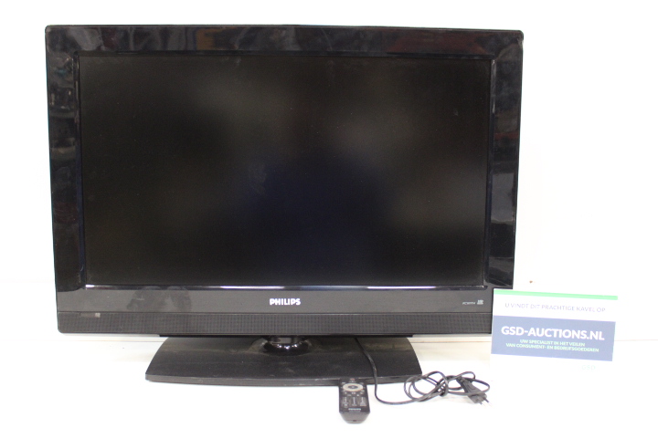 Philips televisie met afstandsbediening – foto 2 – kavel bij GSD Auctions, Zoeterwoude