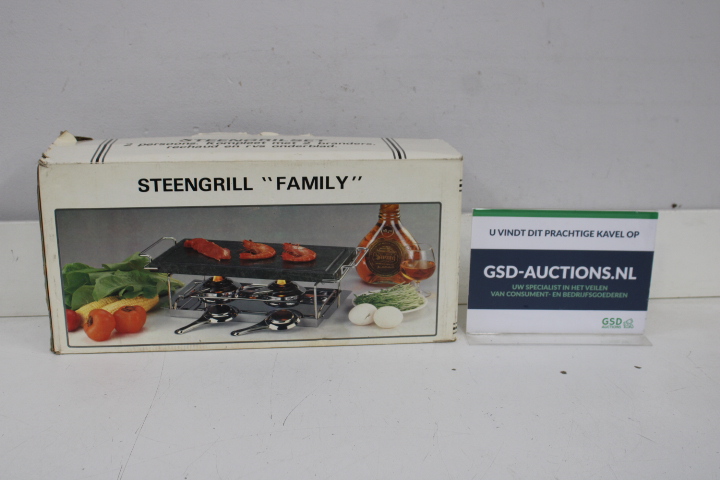 Steengrill Family bakplaat – foto 2 – kavel bij GSD Auctions, Zoeterwoude