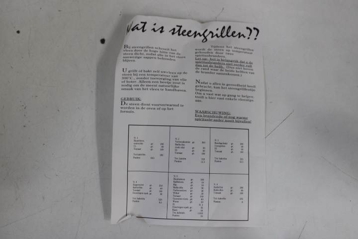 Steengrill Family bakplaat – foto 7 – kavel bij GSD Auctions, Zoeterwoude