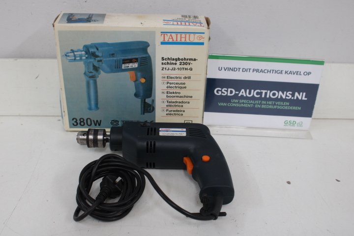 Taihu elektrische slagboormachine 380W – foto 2 – kavel bij GSD Auctions, Zoeterwoude