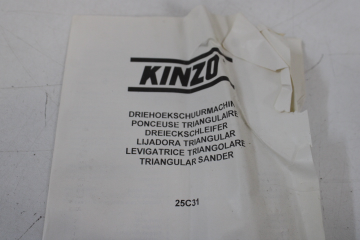 Kinzo driehoekschuurmachine 180W – foto 4 – kavel bij GSD Auctions, Zoeterwoude