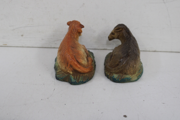 Keramische kerststalfiguren met Bijbelse dieren en mensen – foto 7 – kavel bij GSD Auctions, Zoeterwoude
