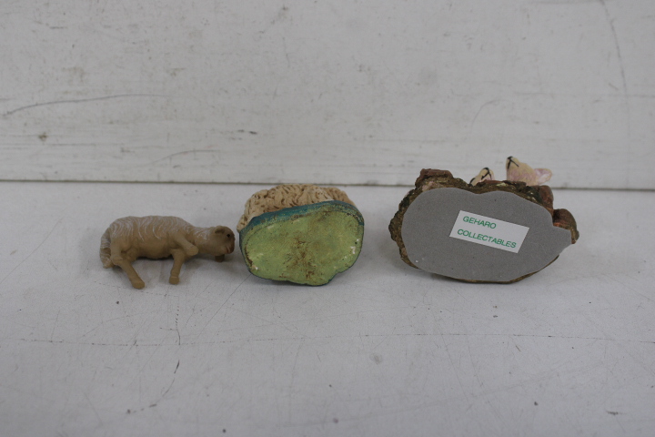 Keramische kerststalfiguren met Bijbelse dieren en mensen – foto 11 – kavel bij GSD Auctions, Zoeterwoude