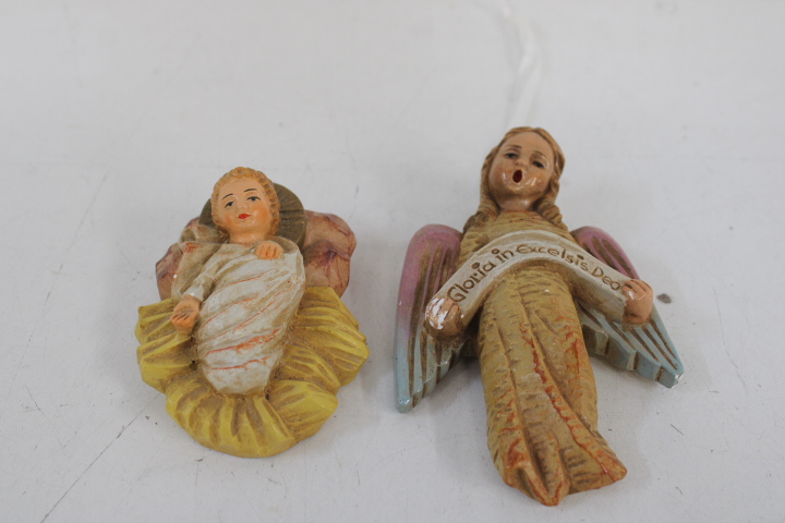 Keramische kerststalfiguren met Bijbelse dieren en mensen – foto 12 – kavel bij GSD Auctions, Zoeterwoude