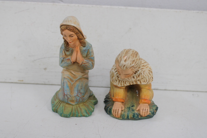 Keramische kerststalfiguren met Bijbelse dieren en mensen – foto 14 – kavel bij GSD Auctions, Zoeterwoude