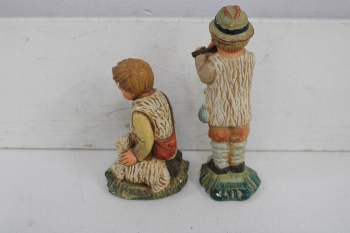 Keramische kerststalfiguren met Bijbelse dieren en mensen – foto 19 – kavel bij GSD Auctions, Zoeterwoude