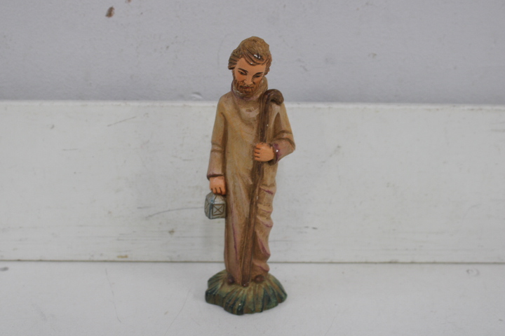 Keramische kerststalfiguren met Bijbelse dieren en mensen – foto 22 – kavel bij GSD Auctions, Zoeterwoude