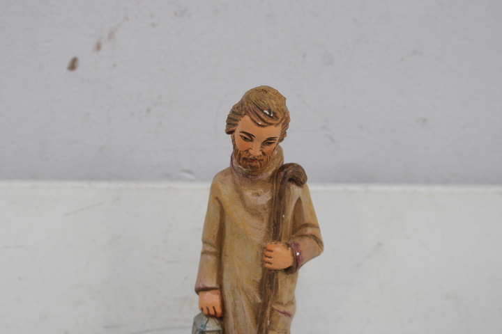 Keramische kerststalfiguren met Bijbelse dieren en mensen – foto 23 – kavel bij GSD Auctions, Zoeterwoude