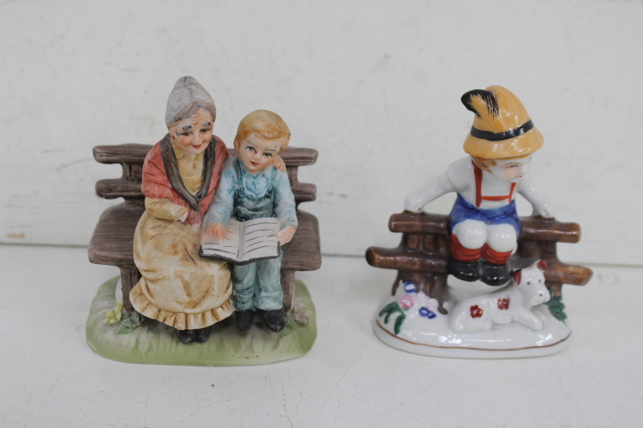 Diverse porseleinen figuren en vaasjes – foto 4 – kavel bij GSD Auctions, Zoeterwoude