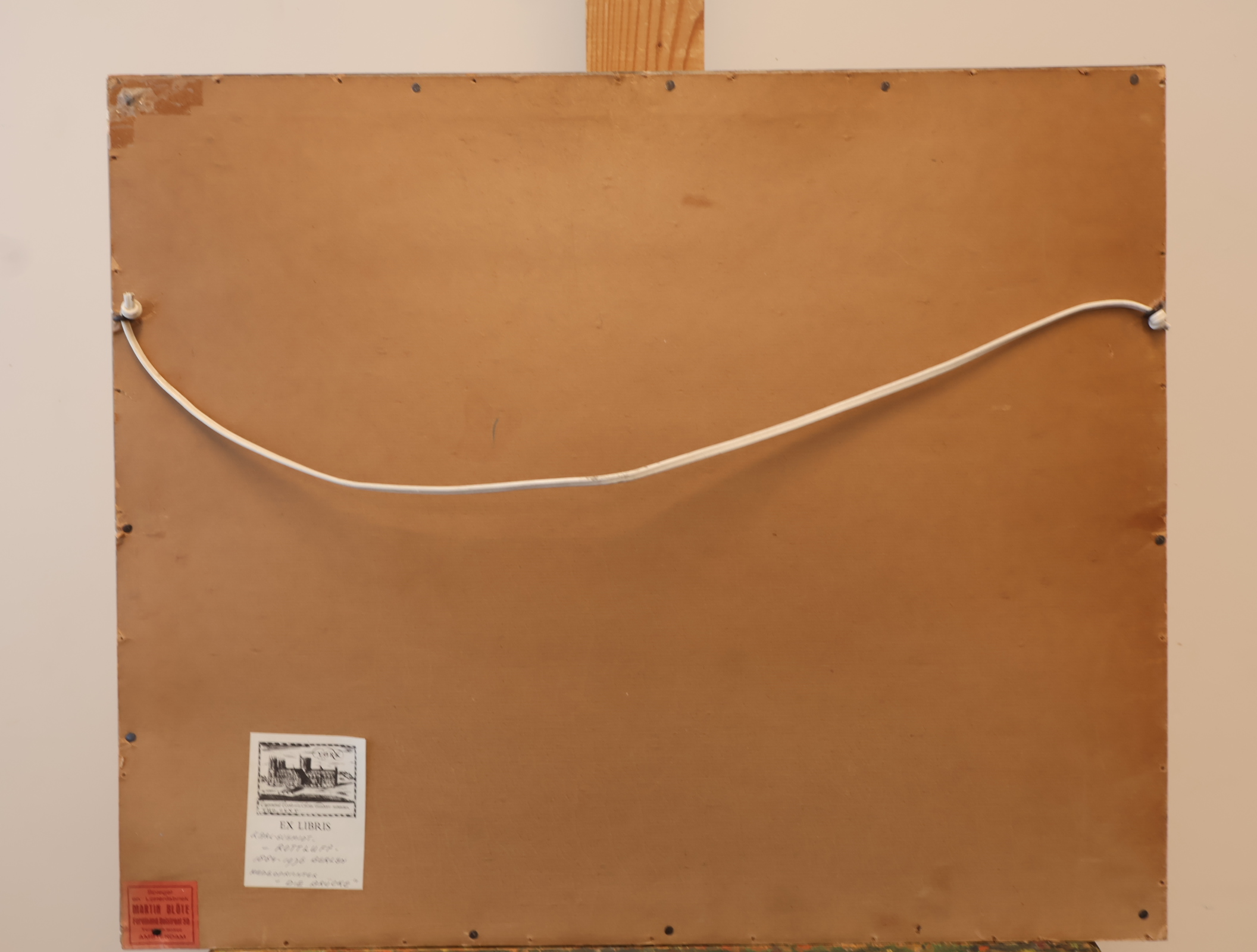 Ingesloten expressionistisch schilderij landschap – foto 6 – kavel bij GSD Auctions, Zoeterwoude