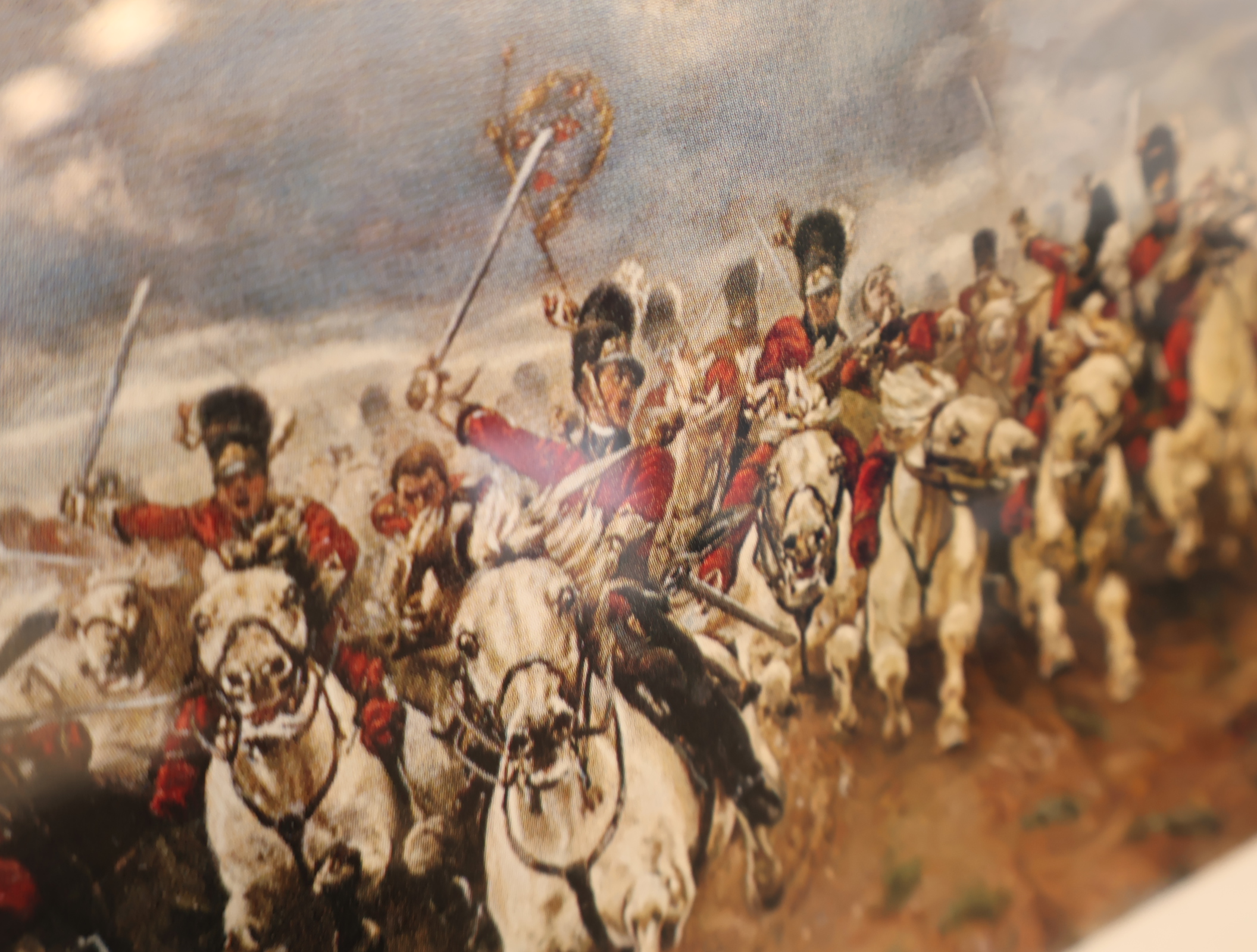 Ingelijste militaire strijdprent met cavalerie te paard – foto 3 – kavel bij GSD Auctions, Zoeterwoude