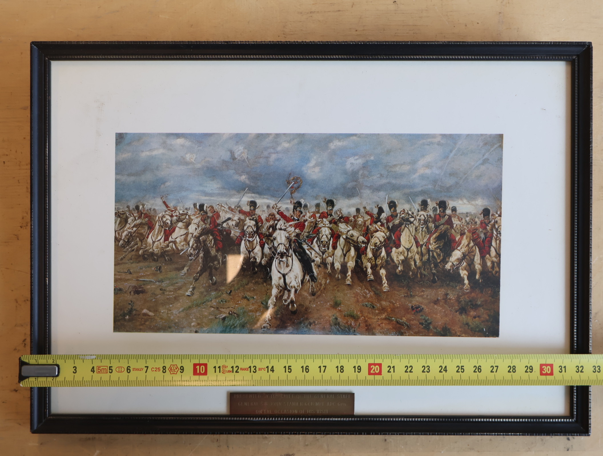Ingelijste militaire strijdprent met cavalerie te paard – foto 5 – kavel bij GSD Auctions, Zoeterwoude